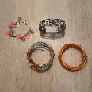 Set of 4 Different Bracelets